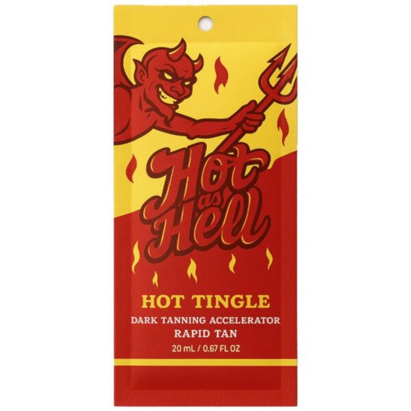Rapid Tan Hot As Hell Tingle Tanning Accelerator Sachet 20ml