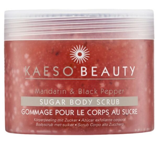Kaeso Mandarin & Black Pepper Sugar Body Scrub 450ml