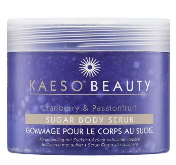 Kaeso Cranberry & Passion Fruit Sugar Body Scrub 450ml