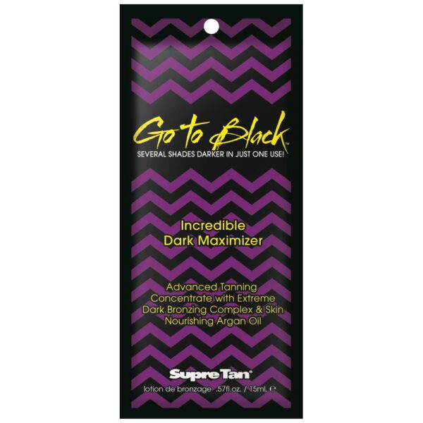 Supre Tan Go To Black Dark Maximizer