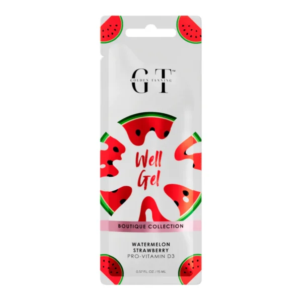 Golden Tanning Well Gel- watermelon strawberry pro
