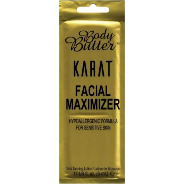 Karat body butter facial maximizer sachet