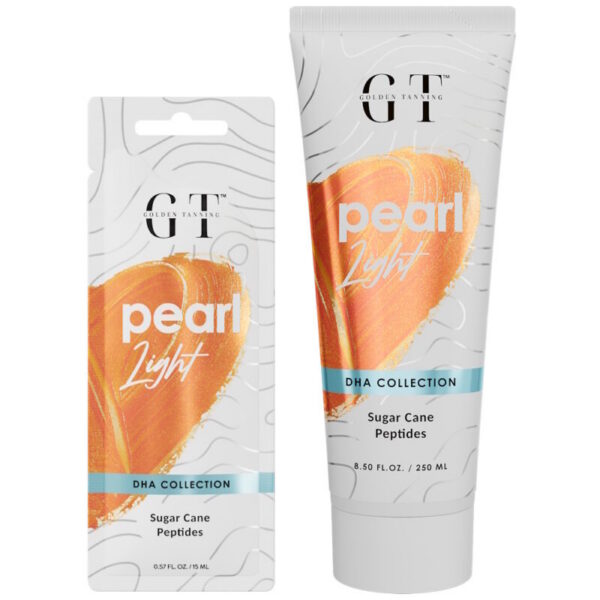 Golden Tanning Pearl Lights Bottle